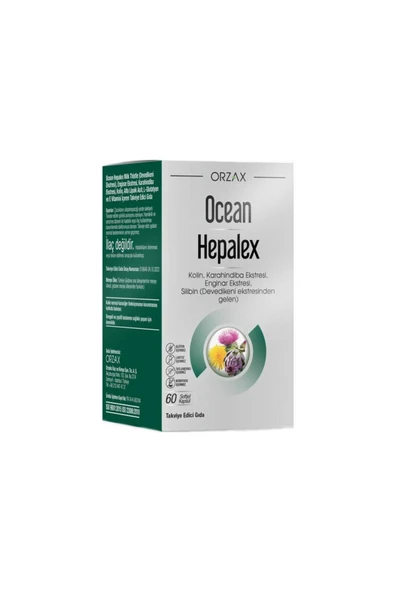 Ocean Hepalex 60 Softjel Kapsül
