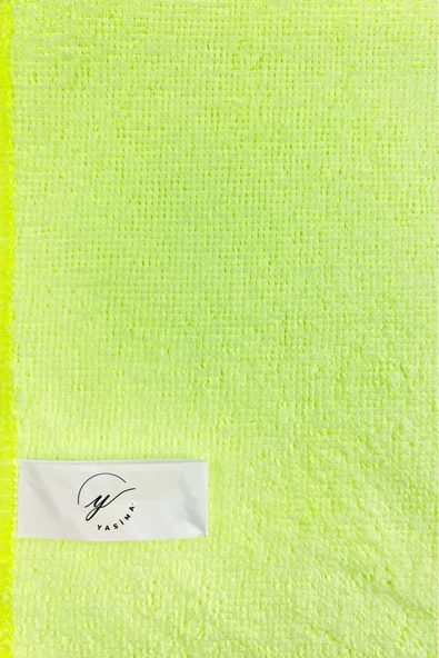 Mikrofiber Temizlik Bezi Sarı 3 Adet Ev Ve Cam Temizliği Araba Tezgaüstü Temizliği - 4