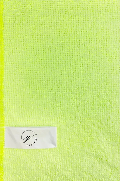 Mikrofiber Temizlik Bezi Sarı 5 Adet Ev Ve Cam Temizliği - 5