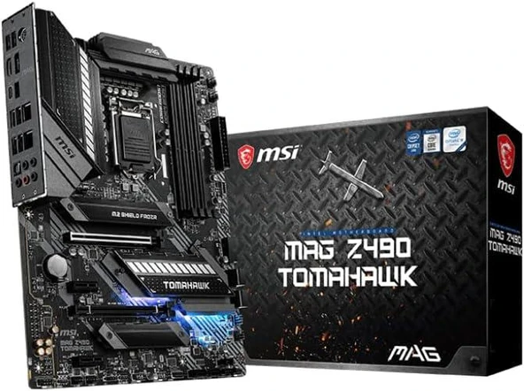 MSI Mag Z490 Tomahawk Intel LGA1200 DDR4 ATX Anakart - Teşhir