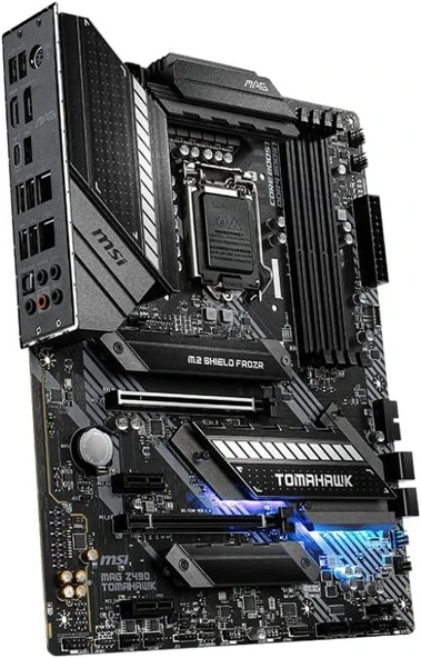 MSI Mag Z490 Tomahawk Intel LGA1200 DDR4 ATX Anakart - Teşhir - 2