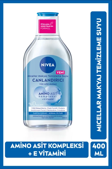 NIVEA MICELLAR MAKYAJ TEMİZLEME SUYU NORMAL CİLTLER 400 ML - Resim 5