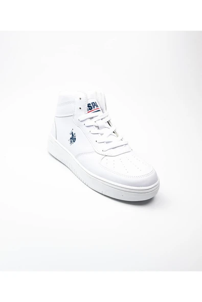 U. S. Polo Assn 101363355 Aristo Beyaz Unisex Bilekli Sneaker