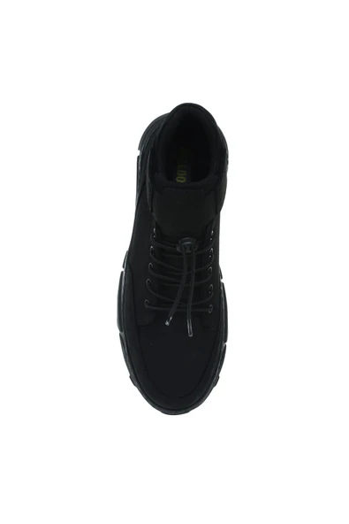 Bulldozer Deri Siyah Erkek Günlük Ayakkabı Bul-220010 - 4