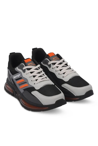 Slazenger ZION Erkek Sneaker Ayakkabı Koyu Gri - 2