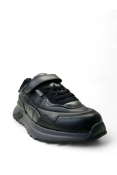 pepino 1798 Ortopedik Erkek Çocuk Siyah/Füme Sneaker - 2