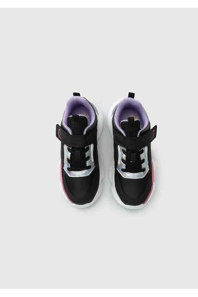 pepino Kız Çocuk Sneaker Siyah-pembe Fk24-1728f - Resim 5