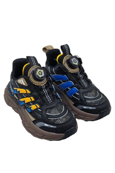 pepino 1843 Çocuk Sneakers & Spor Siyah Gri - Resim 6