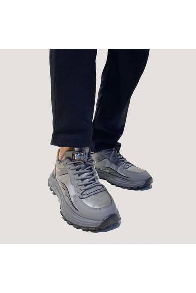 Bulldozer 250420 24k Erkek Spor Ayakkabı - Siyah - 45 - Resim 5