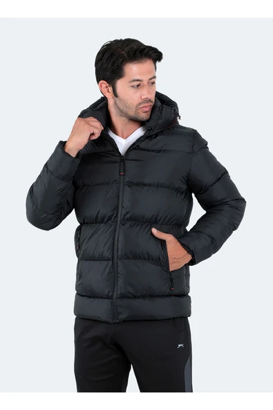 Slazenger Siyah Erkek Mont St22je001-500 Hank ürün görseli 1