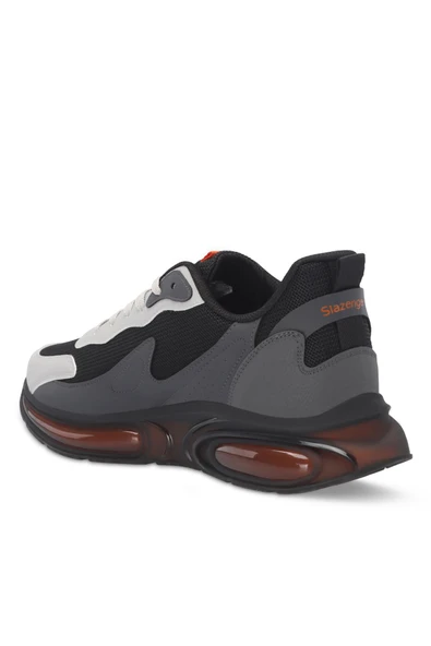 Slazenger ZION Erkek Sneaker Ayakkabı Koyu Gri - 3