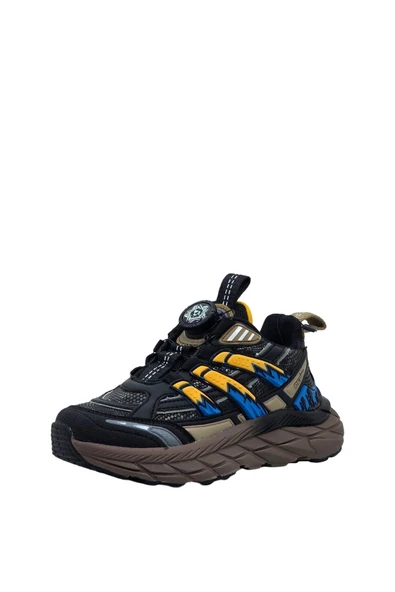 pepino 1843 Çocuk Sneakers & Spor Siyah Gri - Resim 4