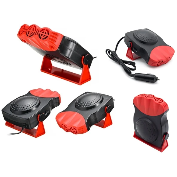 12 V 150 W Araba Soğutma Fanı Sıcak Isıtıcı Ön Cam Buğu Çözücü - 1