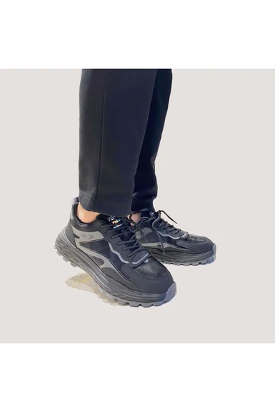 Bulldozer 250420 24k Erkek Spor Ayakkabı - Siyah - 45 - 5