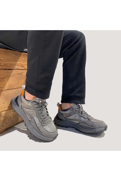 Bulldozer 250420 24k Erkek Spor Ayakkabı - Siyah - 45 - Resim 4