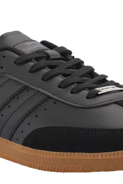 Slazenger PING Erkek Sneaker Ayakkabı Siyah / Siyah - 4