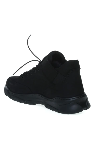 Bulldozer Deri Siyah Erkek Günlük Ayakkabı Bul-220010 - 2