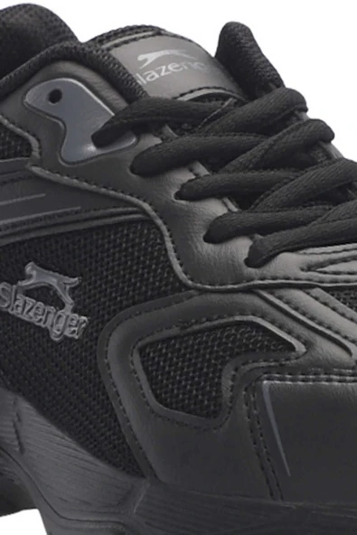 Slazenger Ornella Kadın Spor Ayakkabısı Siyah - Koyu Gri Sa24rk011-518 - Resim 3