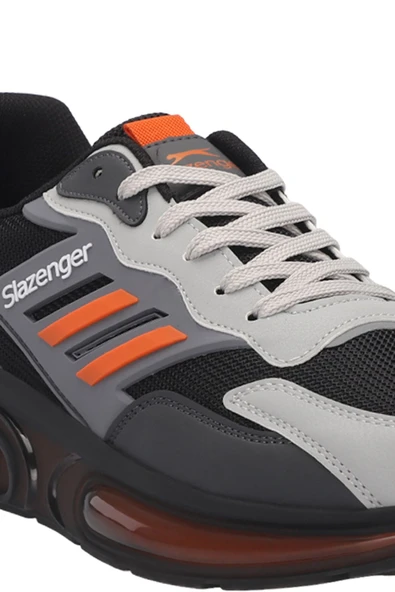 Slazenger ZION Erkek Sneaker Ayakkabı Koyu Gri - 4