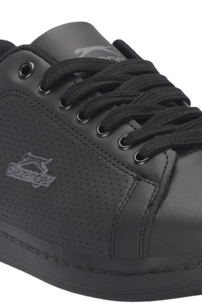 Slazenger ISCO Erkek Sneaker Ayakkabı Siyah / Siyah - Resim 4