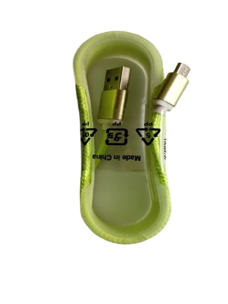 Hasır Şarj Kablosu (Micro Usb Android Telefonlarla Uyumlu Şarj Kablosu)