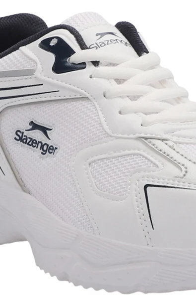 Slazenger Ornella Beyaz Lacivert Kadın Rahat Sneaker Spor Ayakkabı - 7