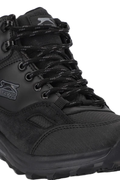 Slazenger HIRA Erkek Bot Siyah / Siyah - Resim 4