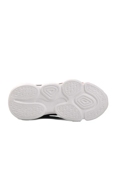 pepino 1728-F Siyah-Kırmızı Cırtlı Çocuk Spor Ayakkabı - Resim 5