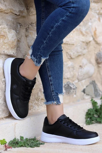 Lumberjack FINSTER WMN 5FX 101932160 Kadın Sneaker Ayakkabı Siyah 36-40 - 9