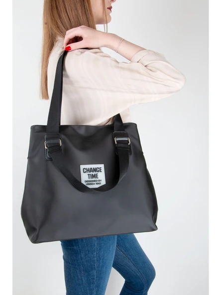 Monalisa Home Patlı Kadın Shopper Omuz Çantası - 3