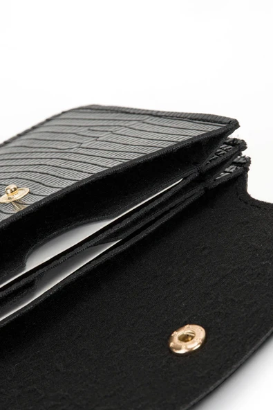 Monalisa Home  Suni Deri Gri  Kartlık  CÜZDAN - 6