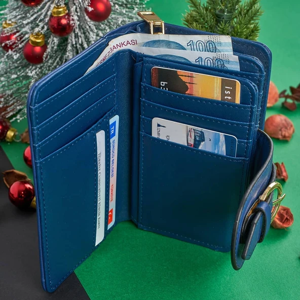 Monalisa Home Lacivert  Lorby Kadın Cüzdan - 3