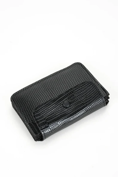 Monalisa Home  Suni Deri Gri  Kartlık  CÜZDAN - 3