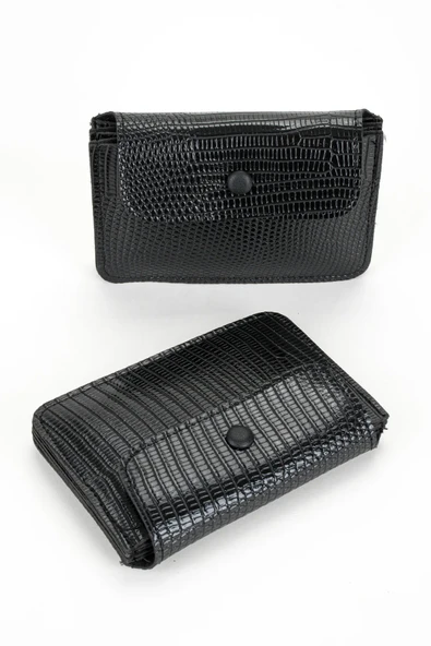 Monalisa Home  Suni Deri Gri  Kartlık  CÜZDAN - 5