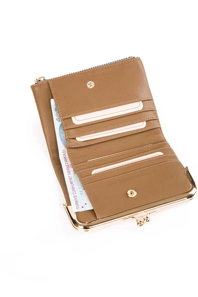 Monalisa Home Luw Klipsli Bozuk Para Bölmeli Kadın Cüzdanı - 3