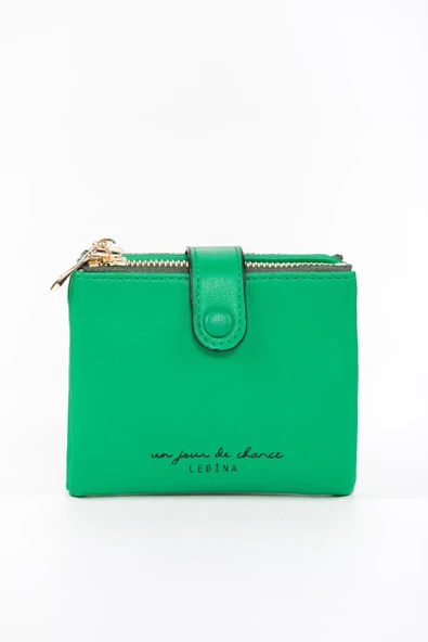 Monalisa Home Yeşil  Kartlıklı Suni Deri  CÜZDAN