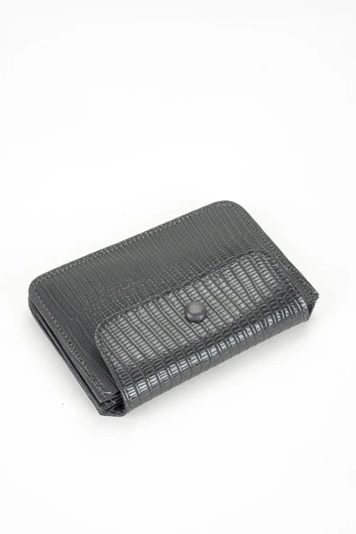 Monalisa Home  Suni Deri Gri  Kartlık  CÜZDAN - 2