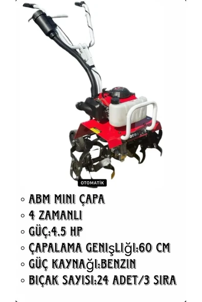 ABM MİNİ ÇAPA MAKİNASI 4t (4 zamanlı) - 3
