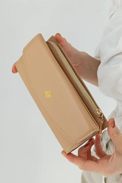 Monalisa Home Lüks Suni Deri Bayan Cüzdan - 3