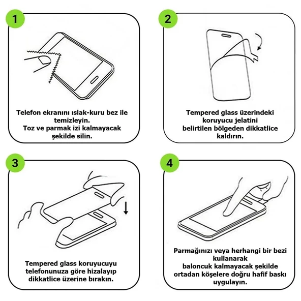 NoTech iPhone 15 Pro Temperli Cam Ekran Koruyucu - 6