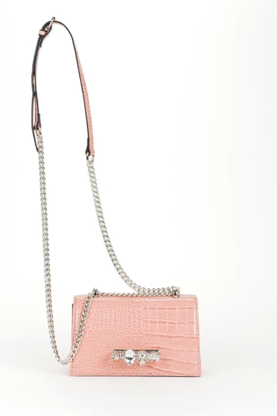 Monalisa Home Çapraz Sıra Taşlı Lüks Abiye Çanta - 2