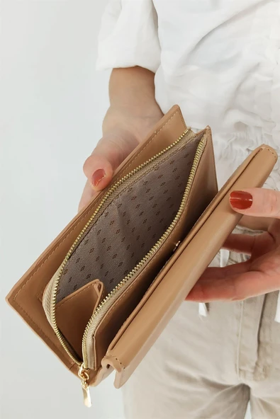 Monalisa Home Lüks Suni Deri Bayan Cüzdan - 5