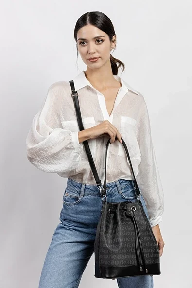 Monalisa Home M. Claire Kahve Kadın Omuz Çantası