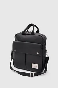 Monalisa Home Siyah  Unısex Essentıal  Suni Deri Sırt Çantası - 6