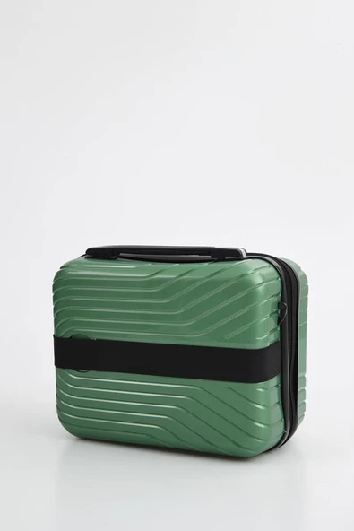 Monalisa Home ÇÇS 5240 POLİPROPİLEN Metalik Yeşil Makyaj Çantası - 5
