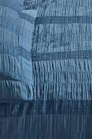 ŞAHESER JAKARLI NEVRESİM TAKIMI ÇİFT KİŞİLİK SALMON LACİVERT - Resim 2