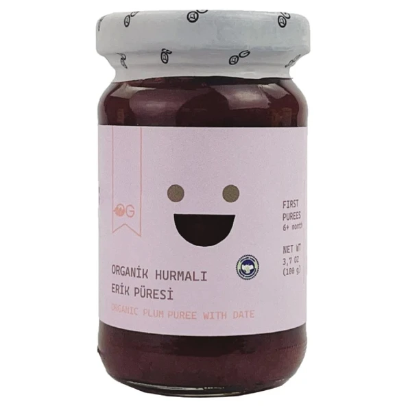Og Natural Organik Hurmalı Erik Püresi 105 Gr