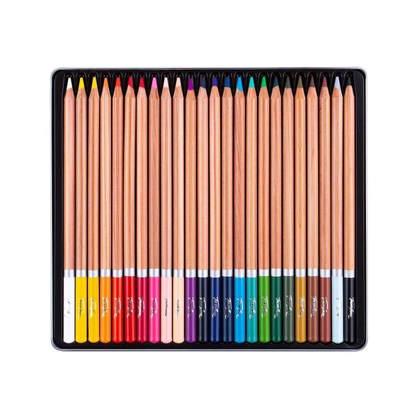 St.Petersburg Aquarell Kalem Seti Metal Kutu 24lü N: 1581201256 ürün görseli 1