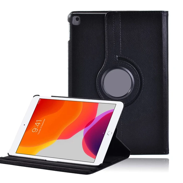 iPad 10.2 / iPad 10.5 Kılıf 360 Döner Standlı Tablet Kılıf - Resim 2