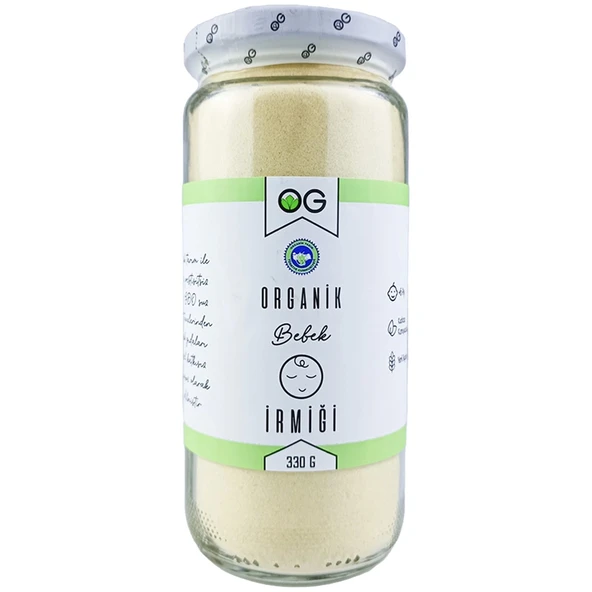 Og Natural Organik Bebek İrmiği 330 Gr